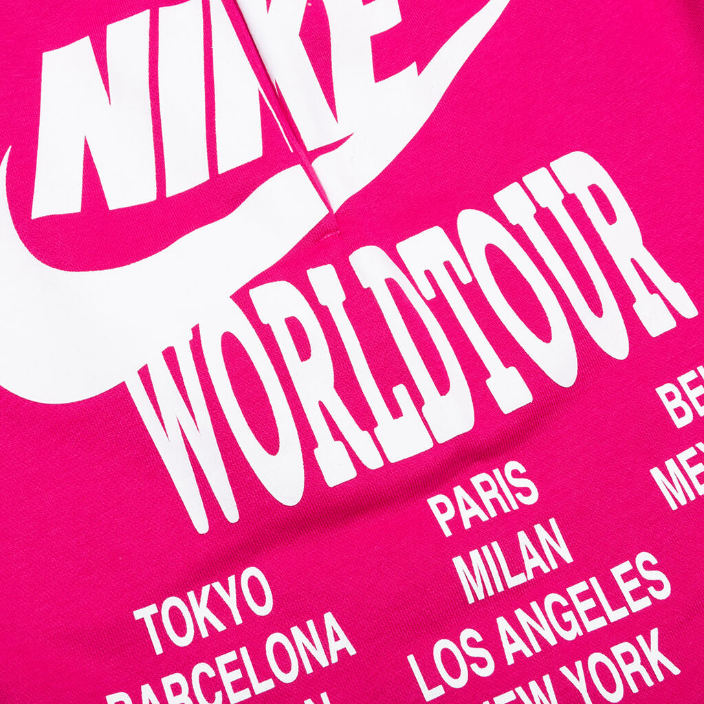 Sportswear World Tour French Terry Shorts Fireberry