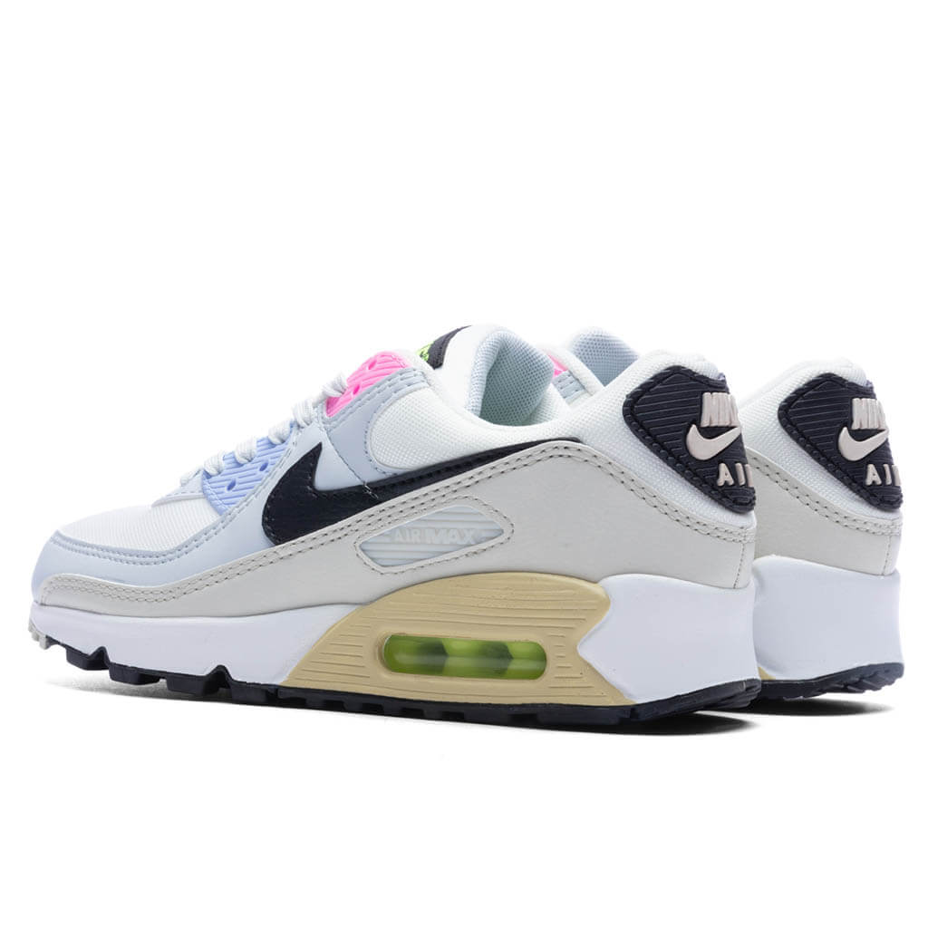 Women Air Max 90 - Summit White/Light Bone â Feature