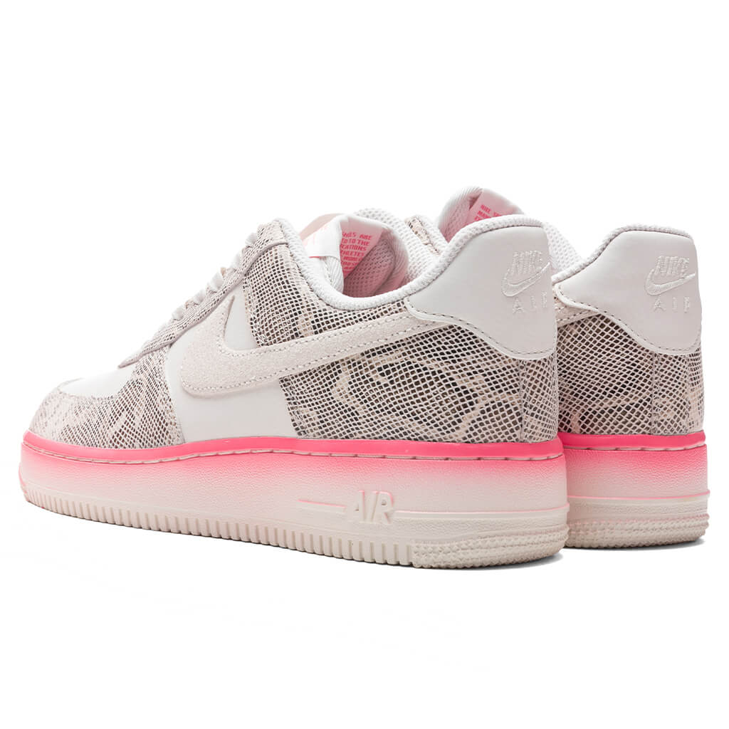 Nike Air Force 1 Low Snakeskin Phantom Sail Pink Nebula DV1031-030