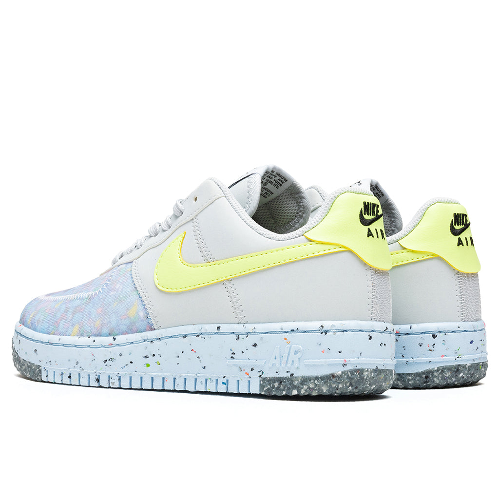 Women's Air Force 1 Crater - Pure Platinum/Barely Volt â Feature