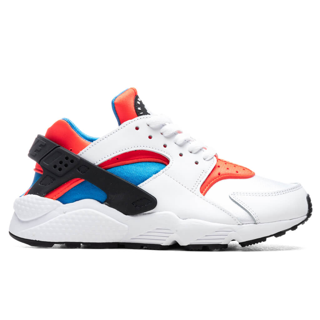Women's Air Hurache - White/Bright Crimson/Photo Blue â Feature