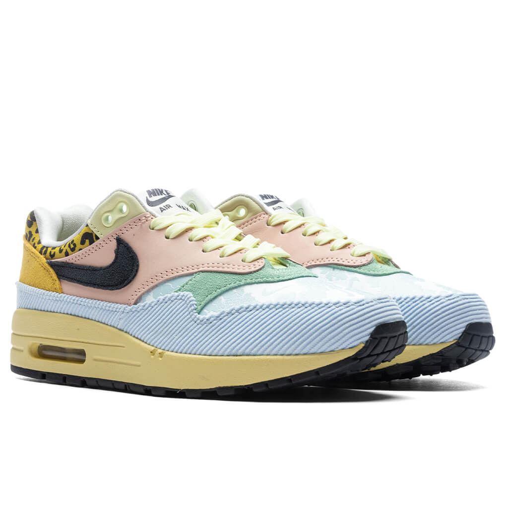 WOMEN'S Nike Air max 1 Teal Tint and Lemon Wash, REVIEW + ON FEET
