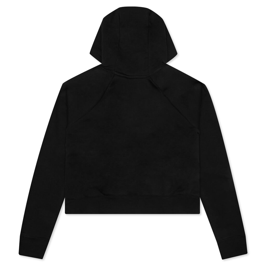 Sportswear Women's Essential Cropped Hoodie - Black/White
