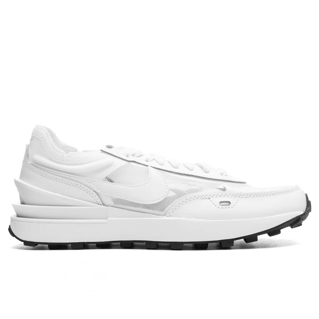 Women's Waffle One White/White/Black Feature