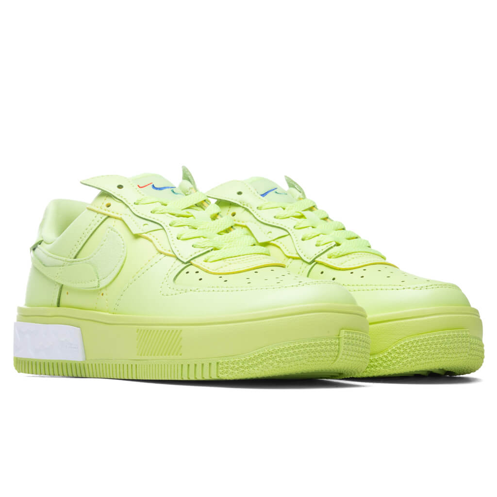 Nike Air Force 1 Fontanka Neon Green Yellow Women's Sneakers Shoes DA7024  700
