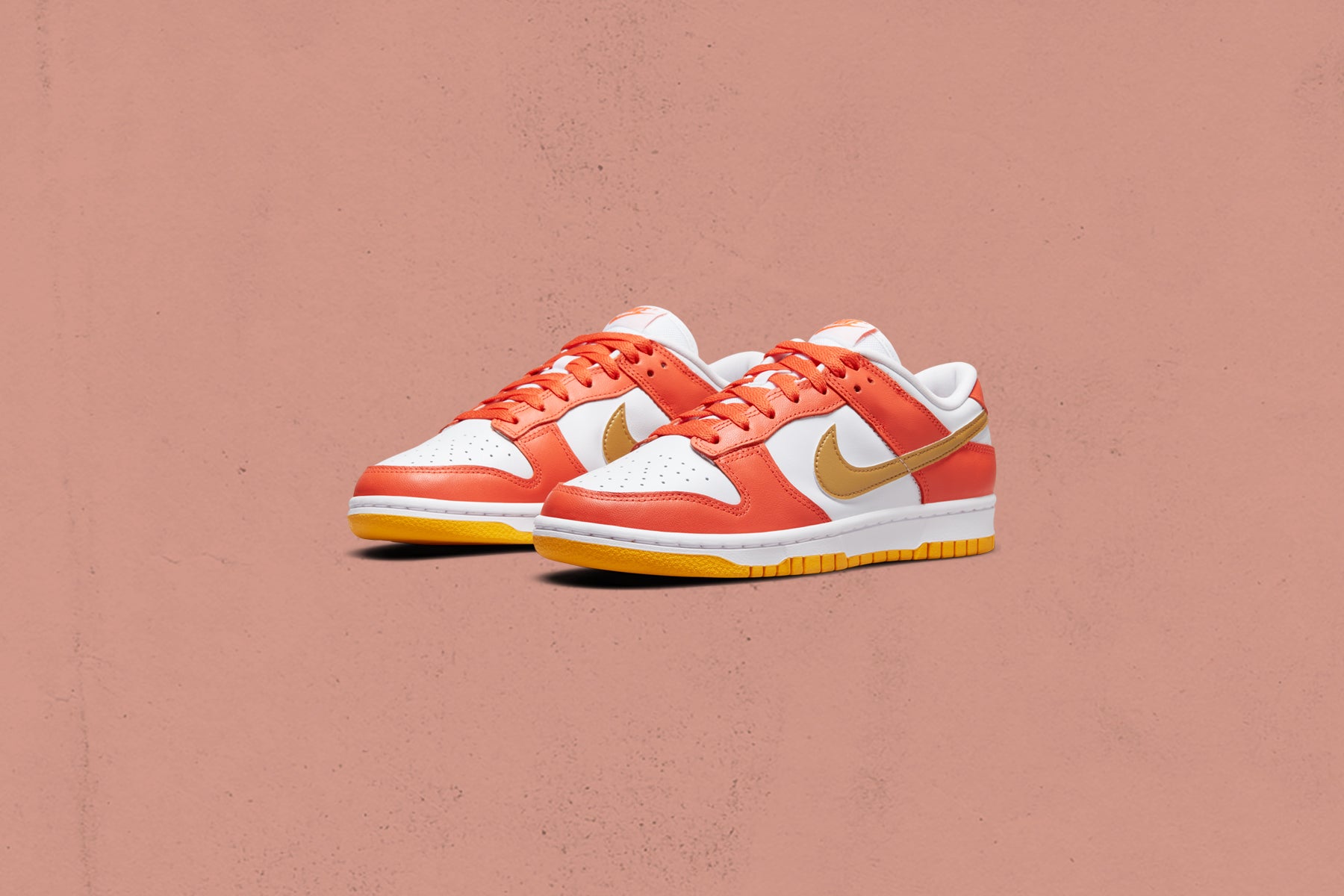 womens dunk low orange