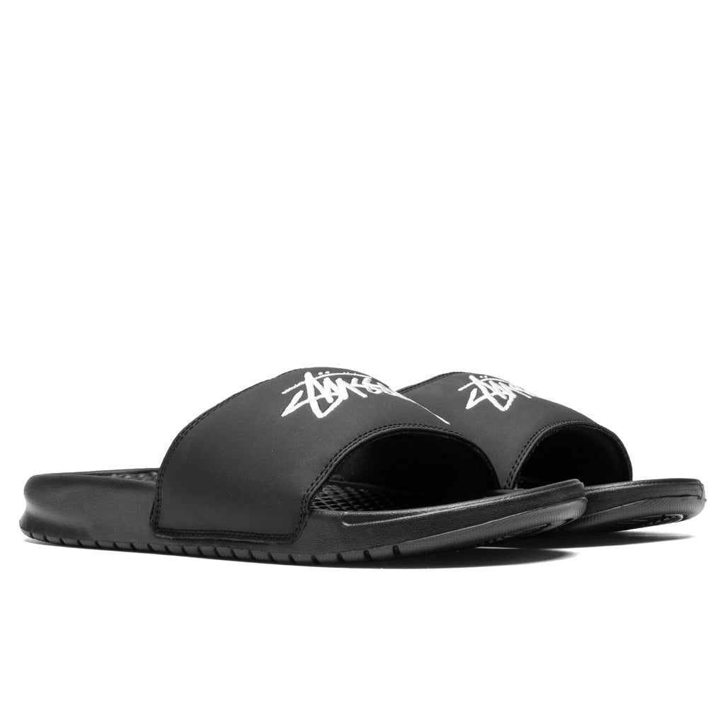 Nike x Stussy Benassi - Black/Sail – Feature