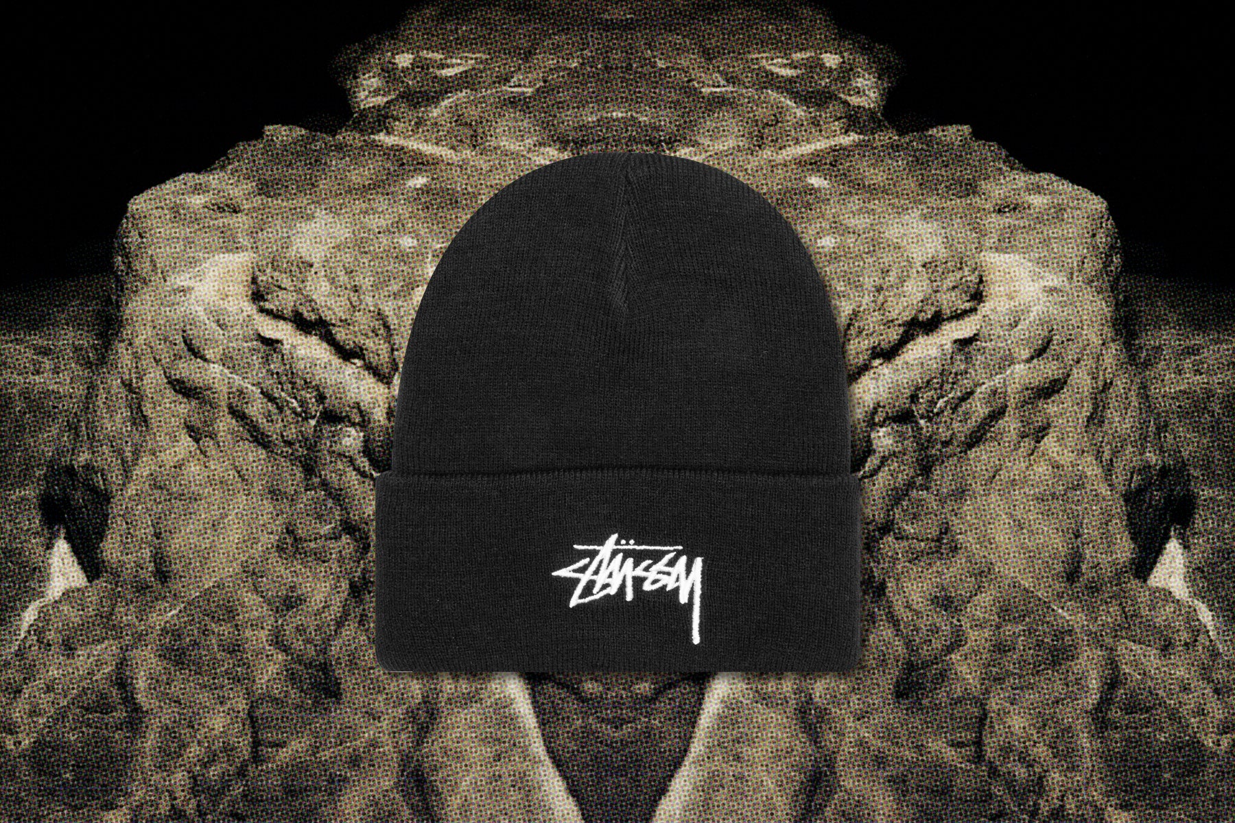 Nike x Stussy Beanie - Black/Sail