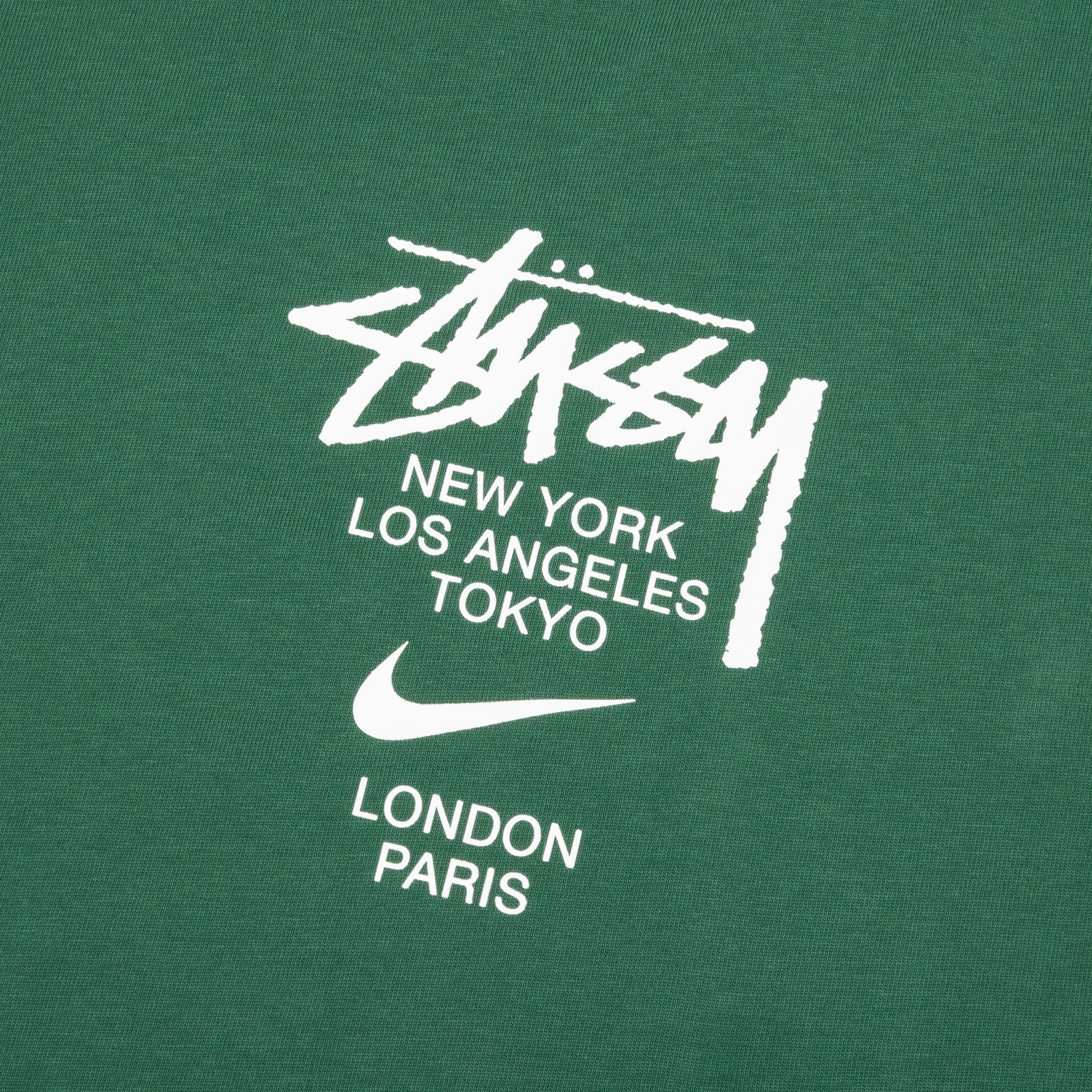 Nike x Stussy S/S T-Shirt Gorge Green