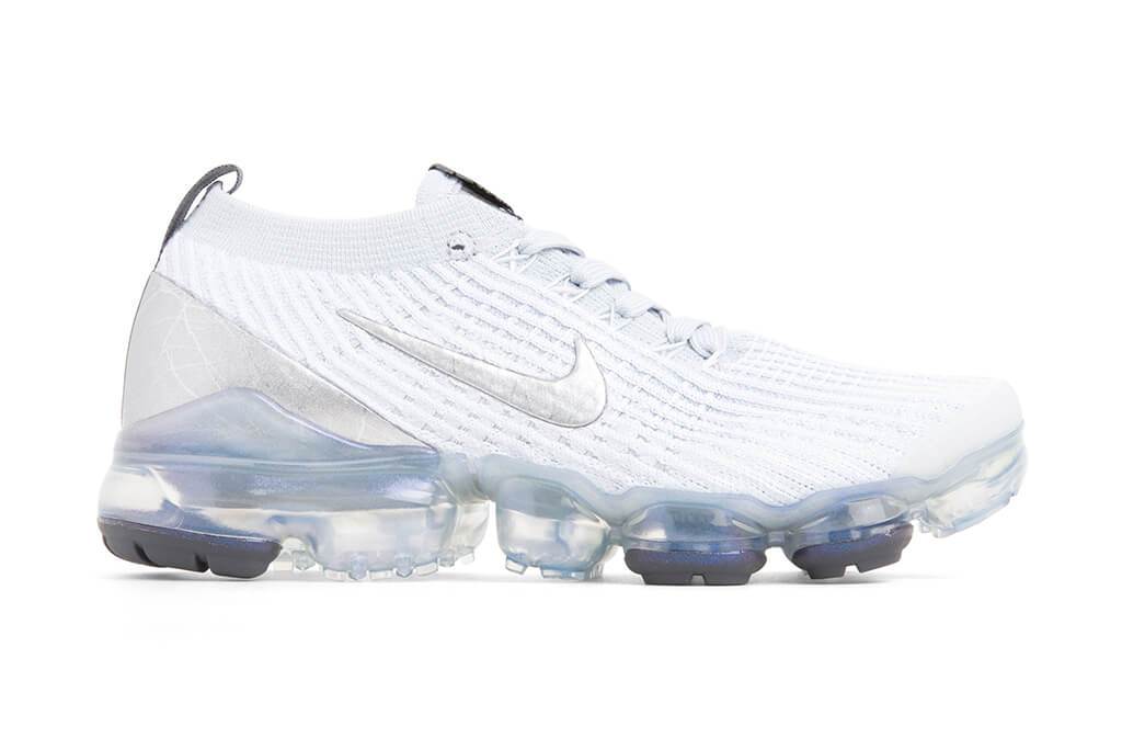 Women's Air VaporMax Flyknit White/Metallic Silver/Pure Platinum