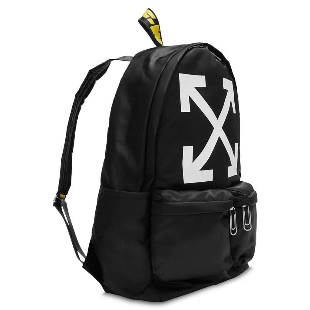 Off-White c/o Virgil Abloh Nylon Backpack With Logo in Black for