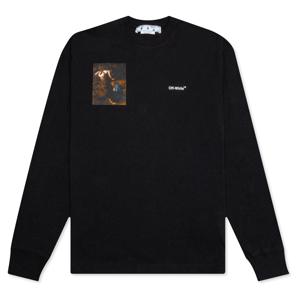 Caravaggio Lute Skate L/S T シャツ - ブラック/ホワイト – Feature