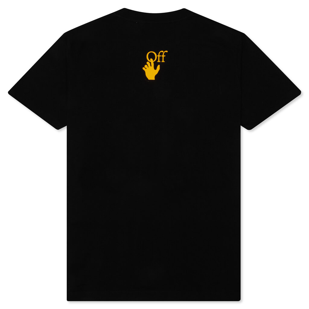 Caravaggio Painting S/S Slim Tee - Black/Multi – Feature display picture 3