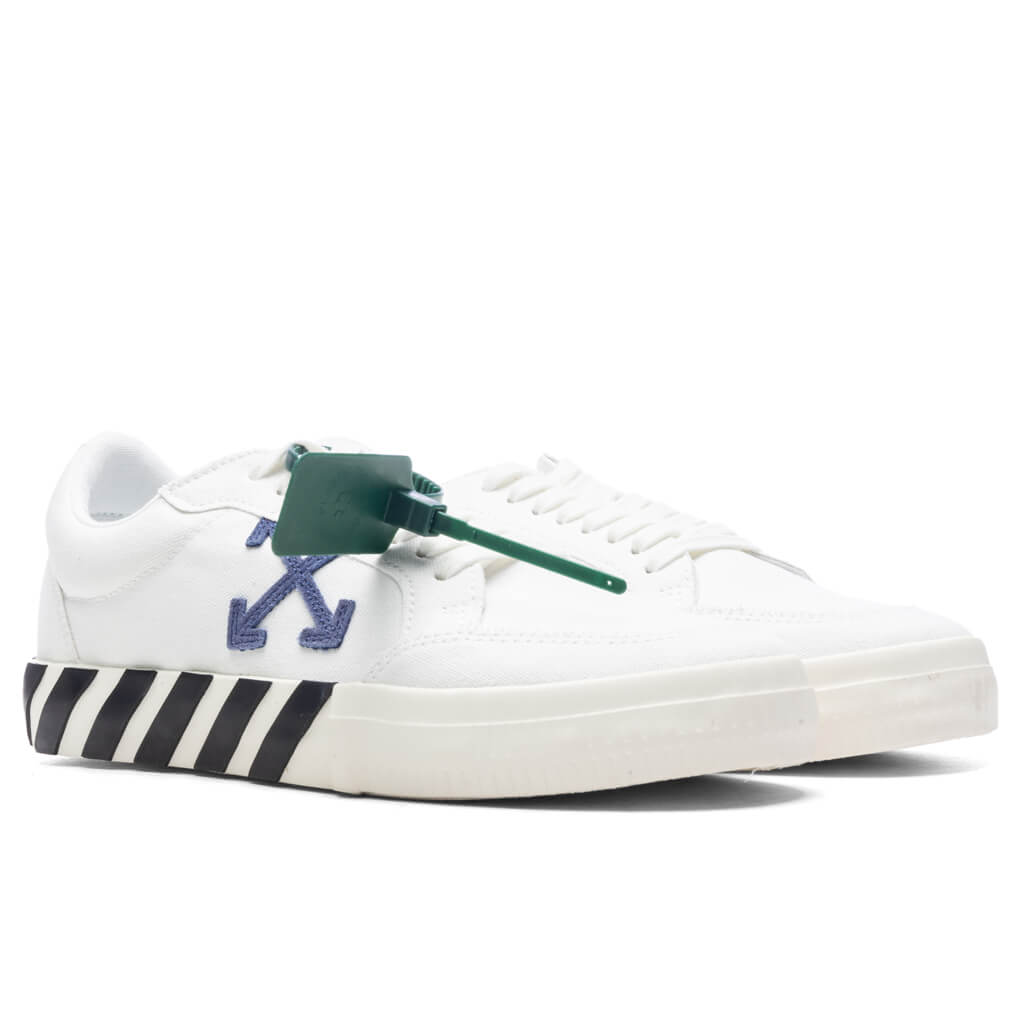Off-White Canvas Vulcanized low-top Sneakers - Multi - 8