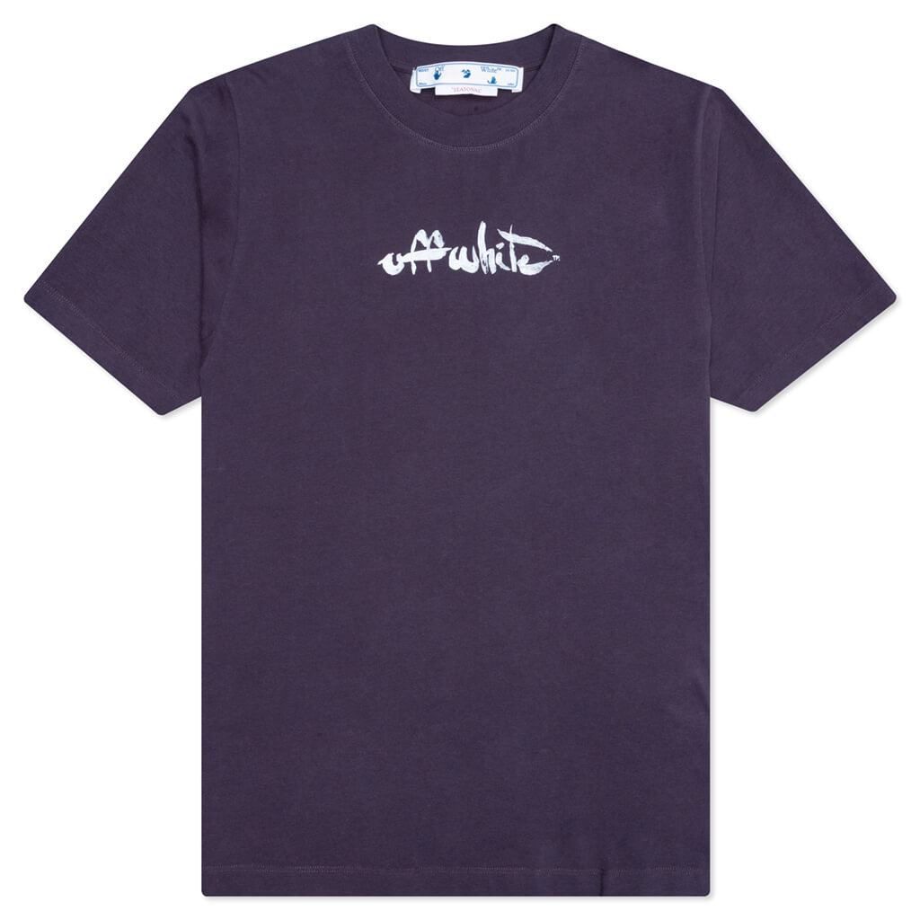 Off-White c/o Virgil Abloh Paint Arrow Slim T-shirt Black for Men
