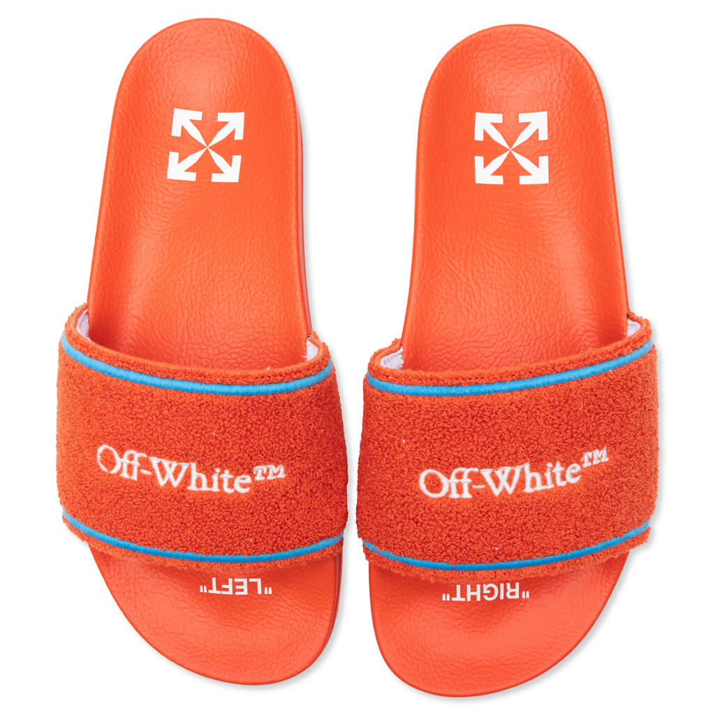 Off-White Towel Embroidery Slider Off-White Towel Embroidery Slider Off-White main image 4