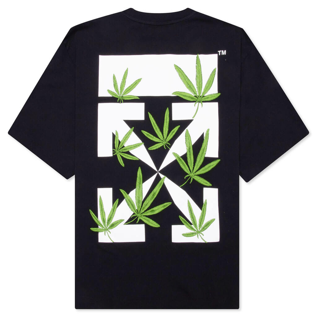 Weed Arrows Over Skate S/S Tee - Black/Green