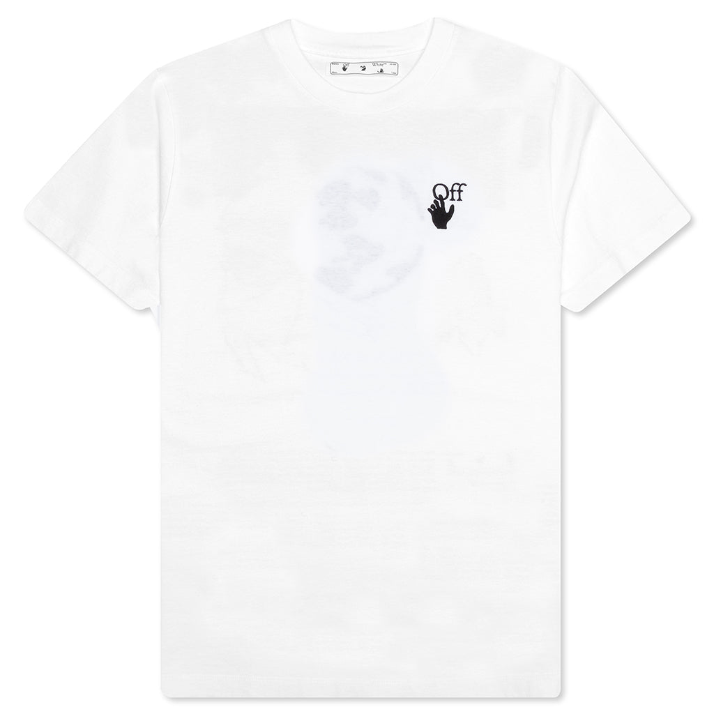 Worldwide S/S Over Tee - White/Black