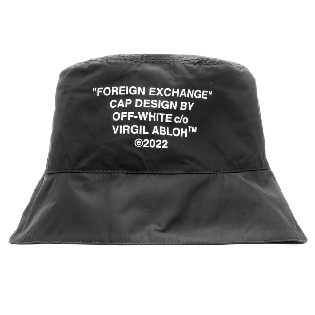 Foreign Exchange Bucket Hat - Black/White – Feature
