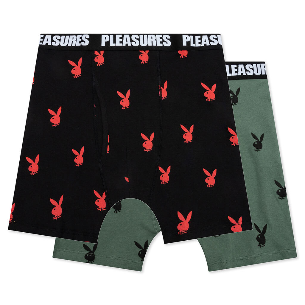 Neon LV Playboy Shorts