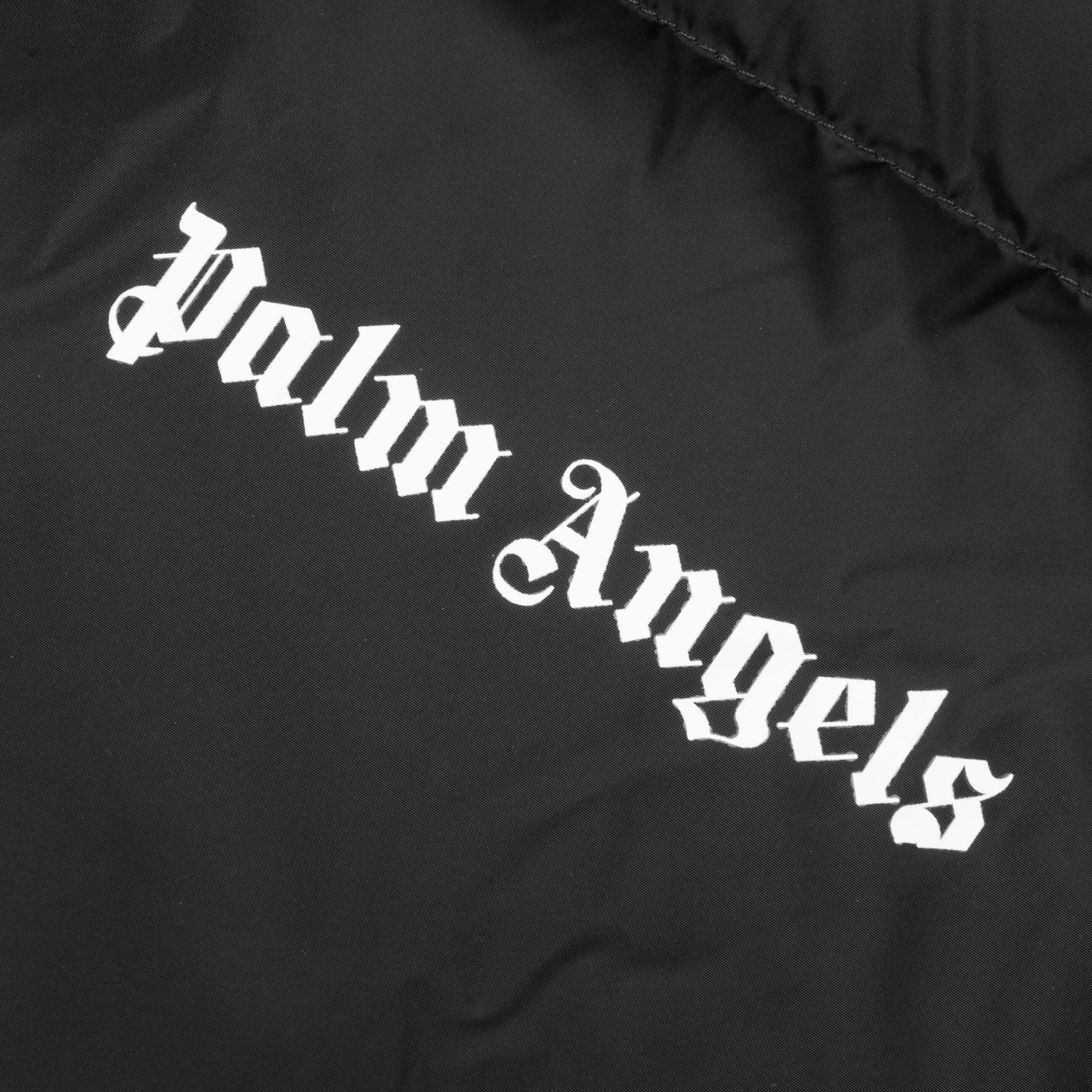 CLASSIC TRACK DOWN JACKET in black - Palm Angels® Official