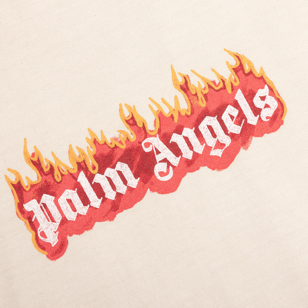 PALM ANGELS - Burning Logo Over Shirt