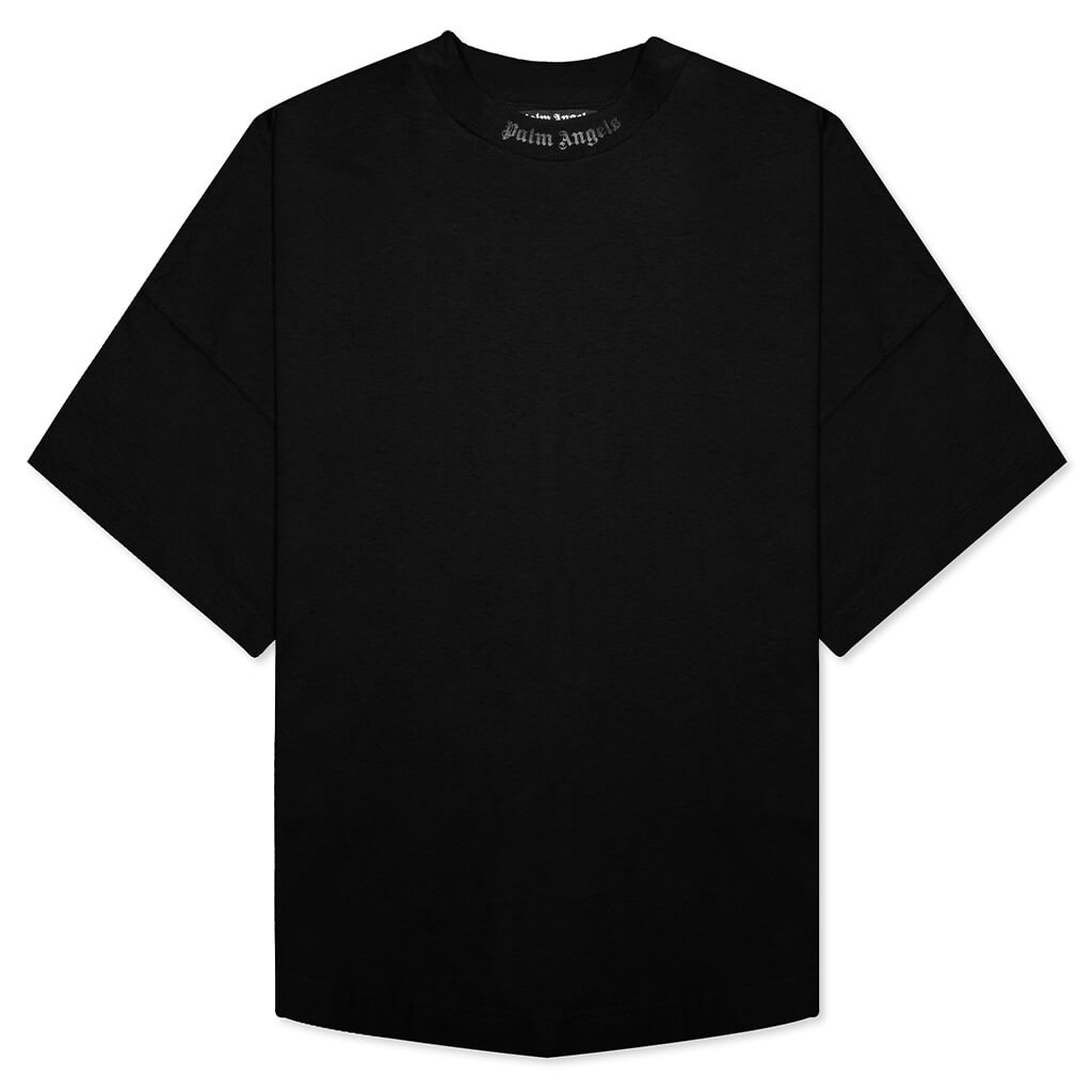 Glitter Classic Logo Over Tee - Black/Black – Feature