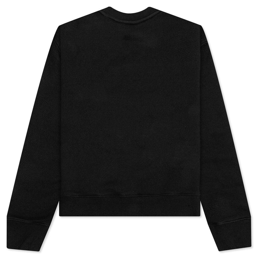 Kids Classic Overlogo Crewneck - Black/White – Feature