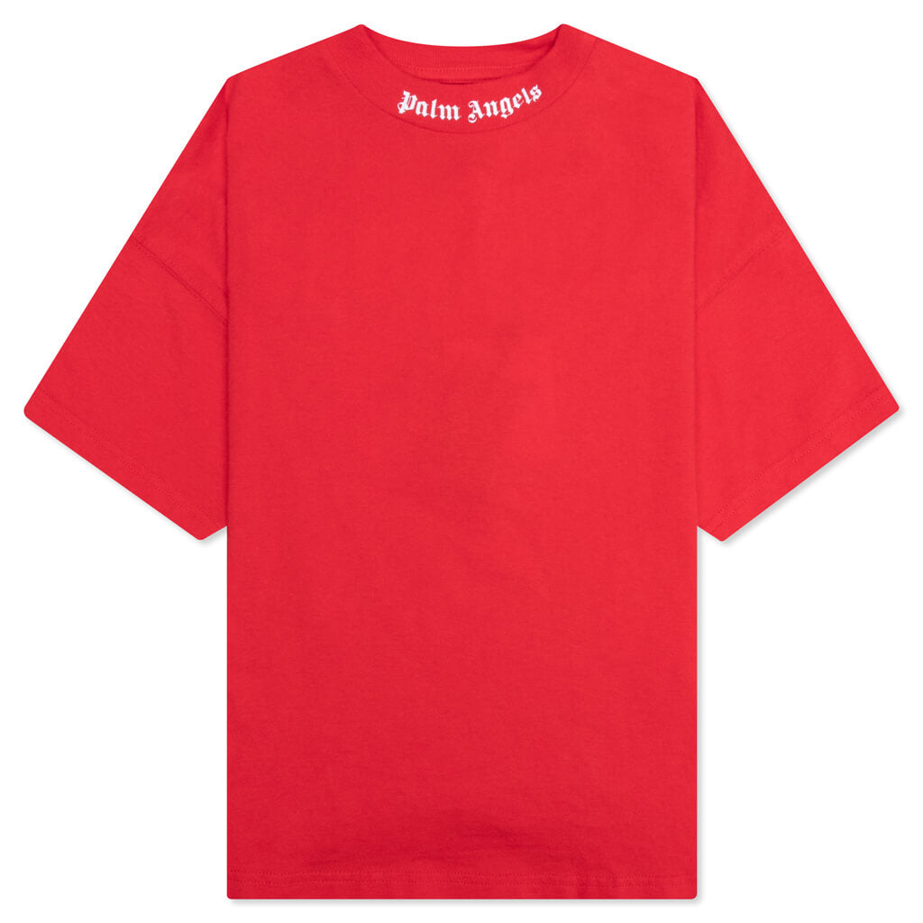 Kids Classic Overlogo T-Shirt - Red/White