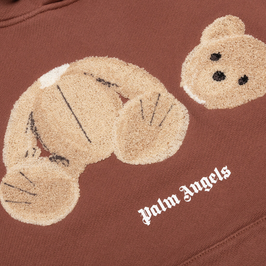 PA Bear Hoodie - Tan/Brown – Feature