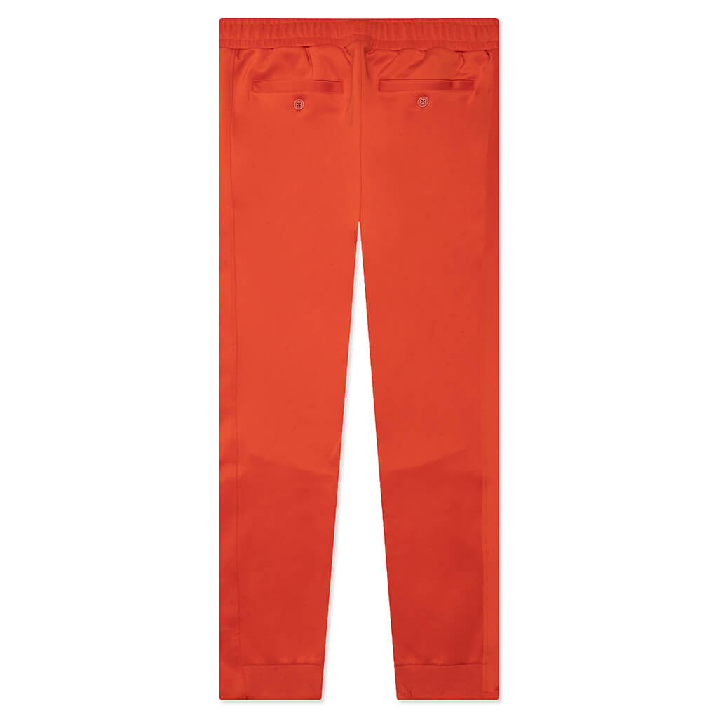 Tapered Fit Chromatic Jogger Pants Rust Feature