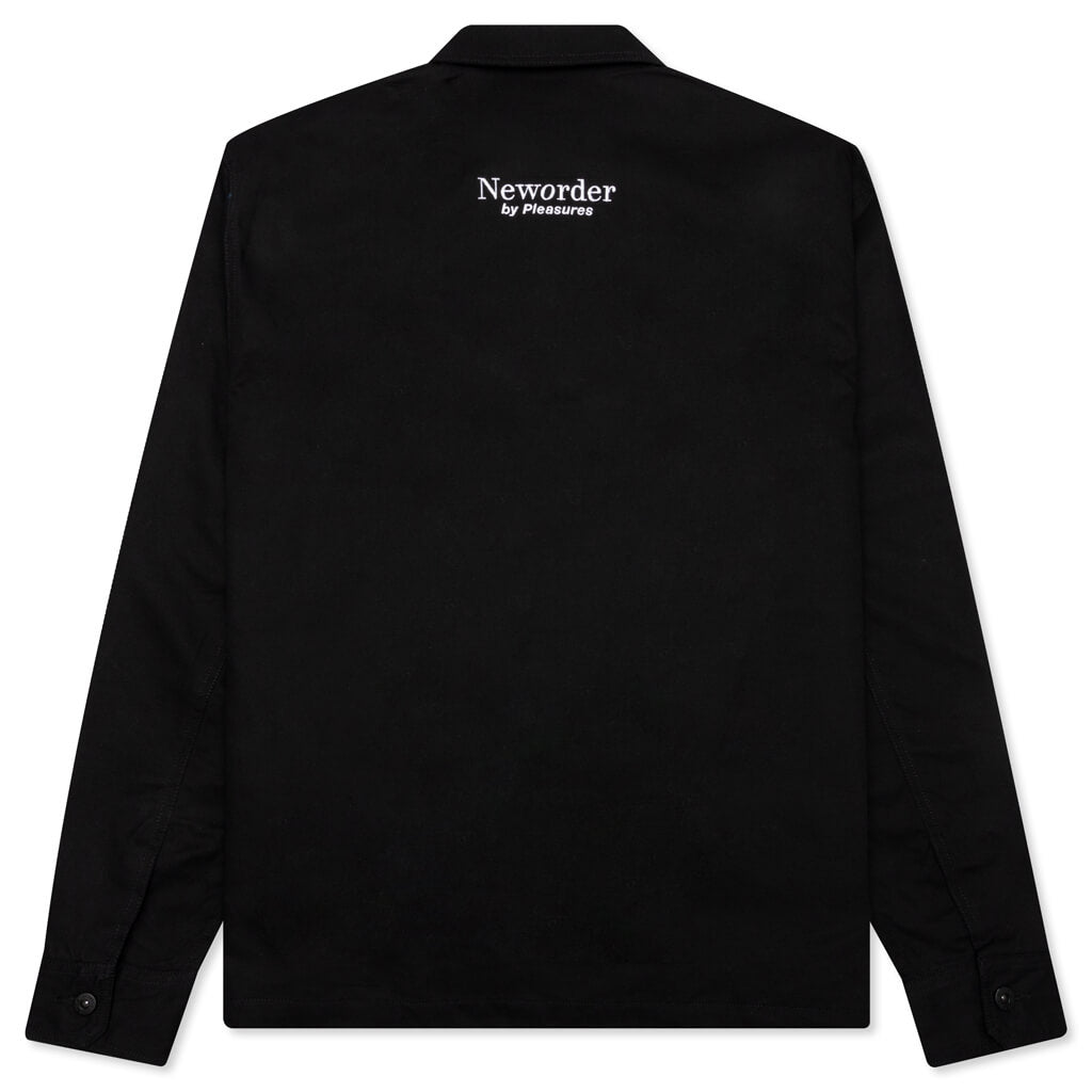 PLEASURES x New Order Technique Work Jacket - Black