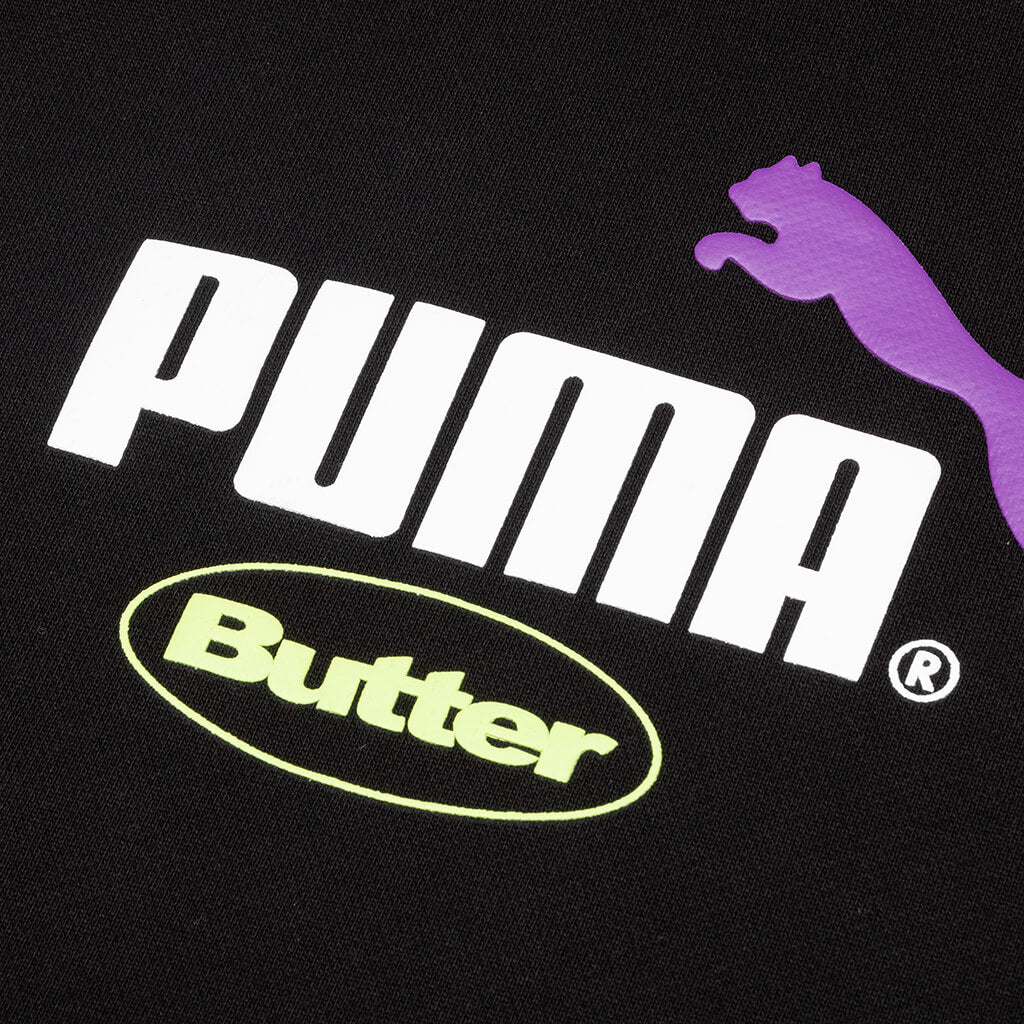 Puma X Butter Goods Hoodie Black Feature