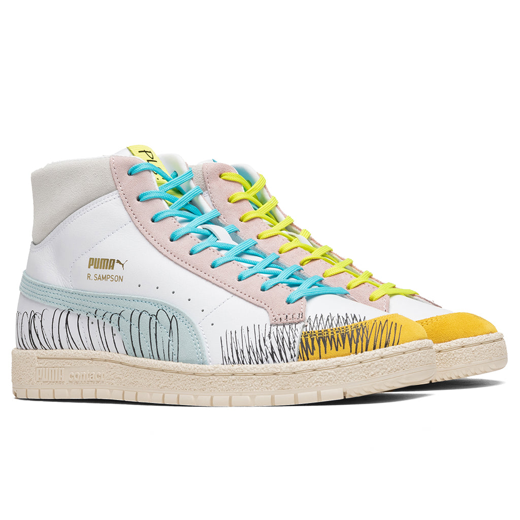 Puma x Michael Lau Ralph Sampson 70 Mid - White – Feature