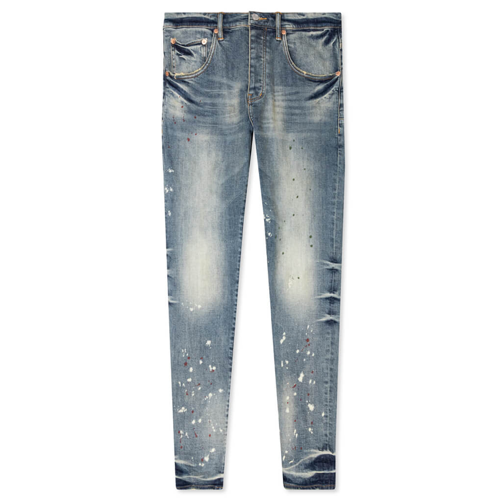 Spotted Indigo Jeans