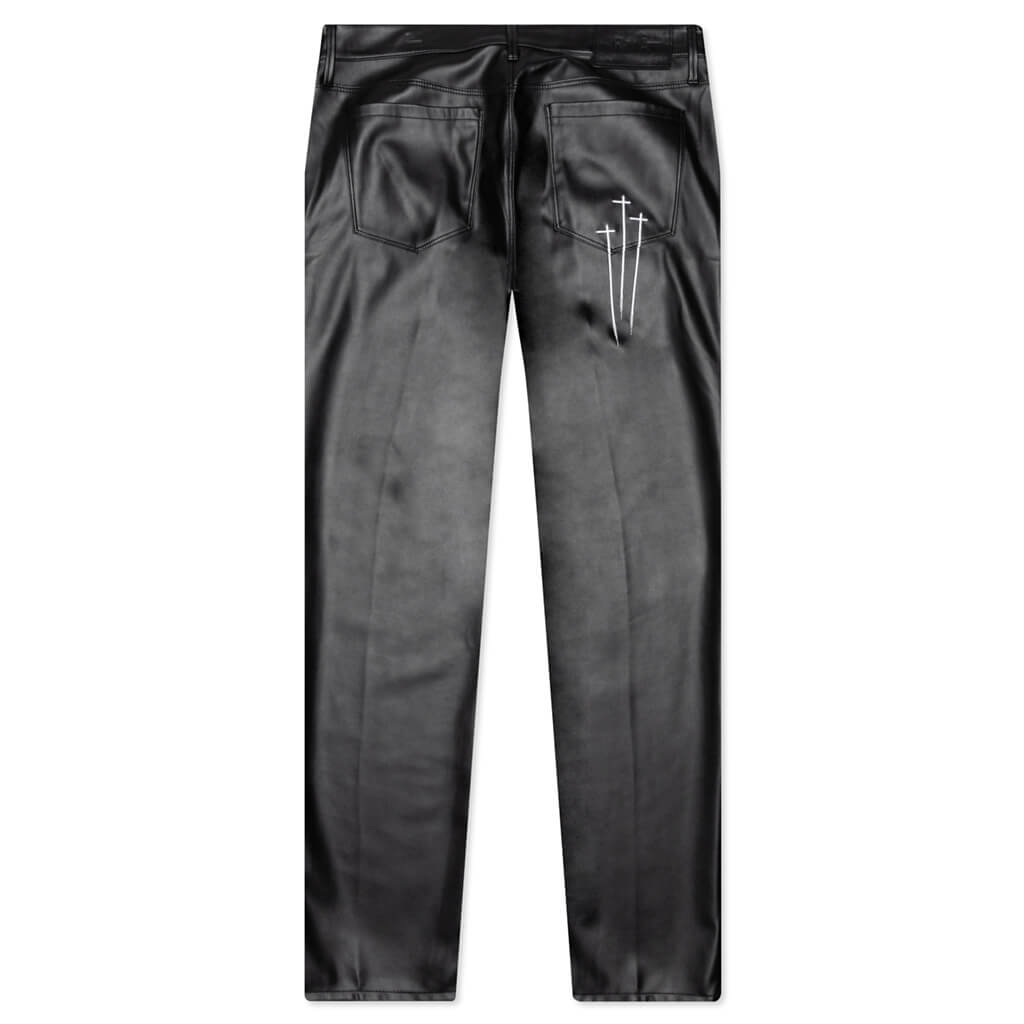 RTA - Black Coated Jean - Black