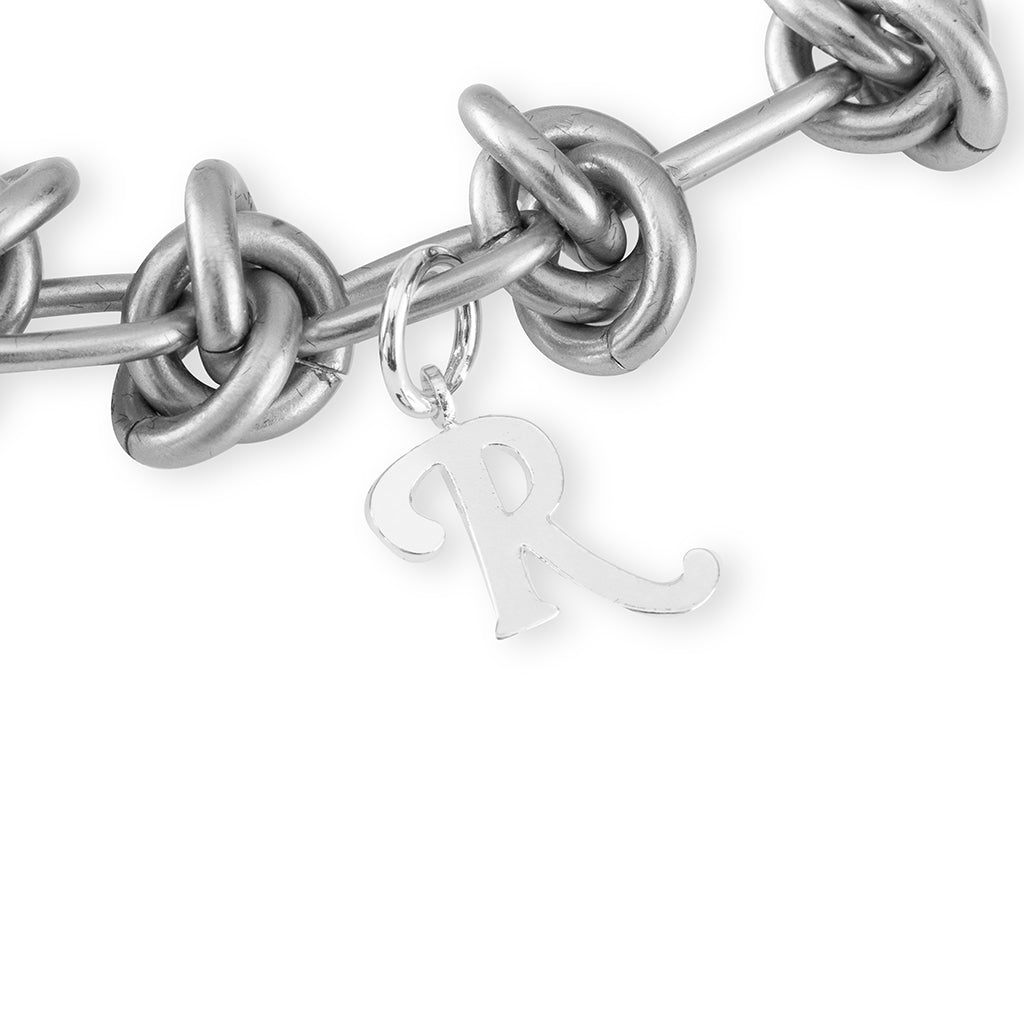 Knot Charm Bracelet - Nickel – Feature