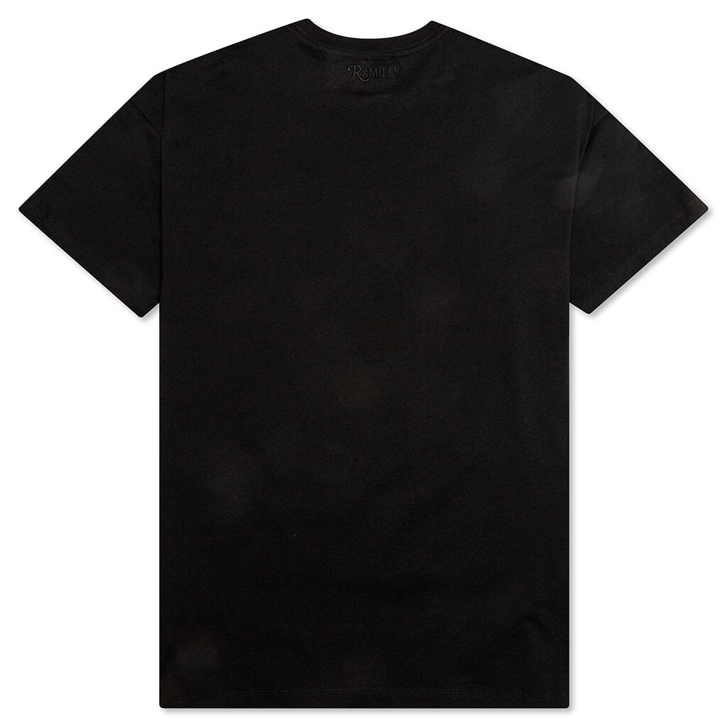 Raf Simons x Smiley RSmiley Print Big Fit T-Shirt - Black – Feature