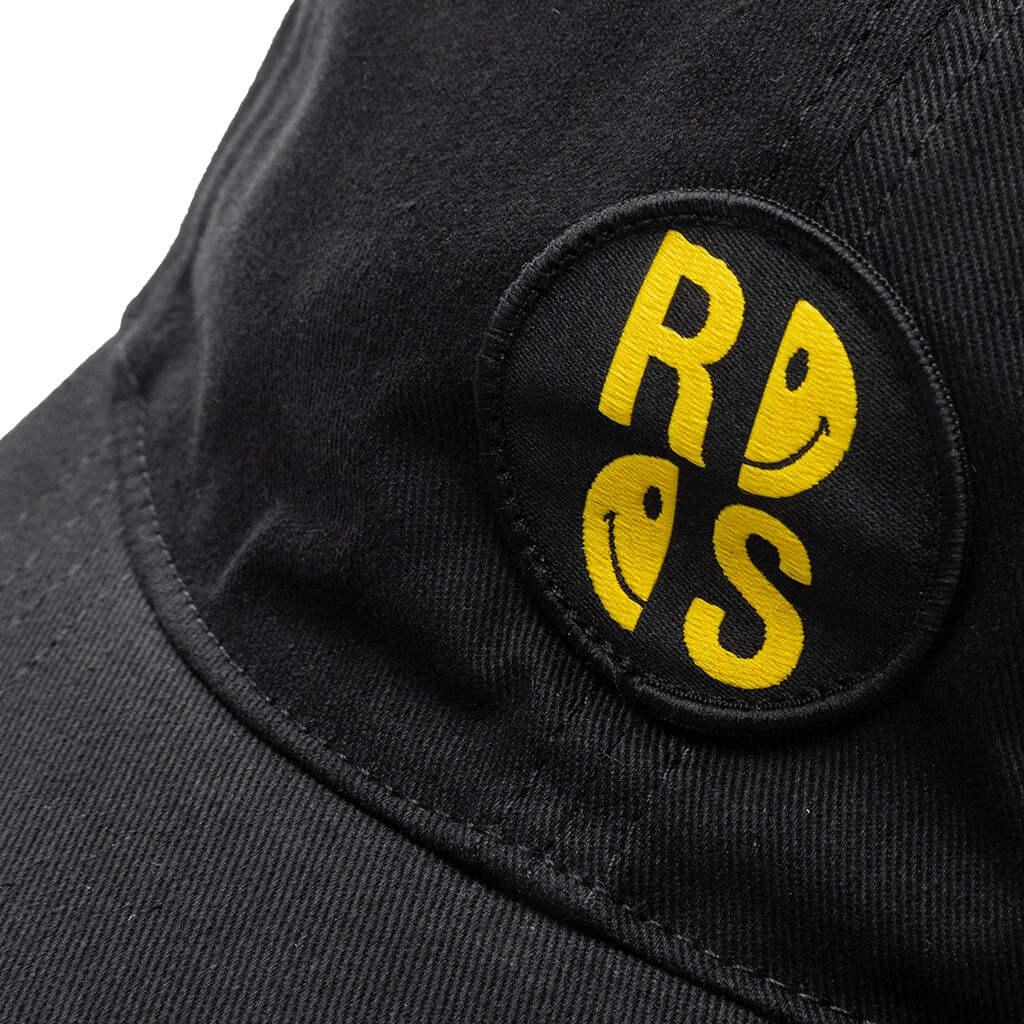 Raf Simons x Smiley RS-Smiley Badge Cap - Black
