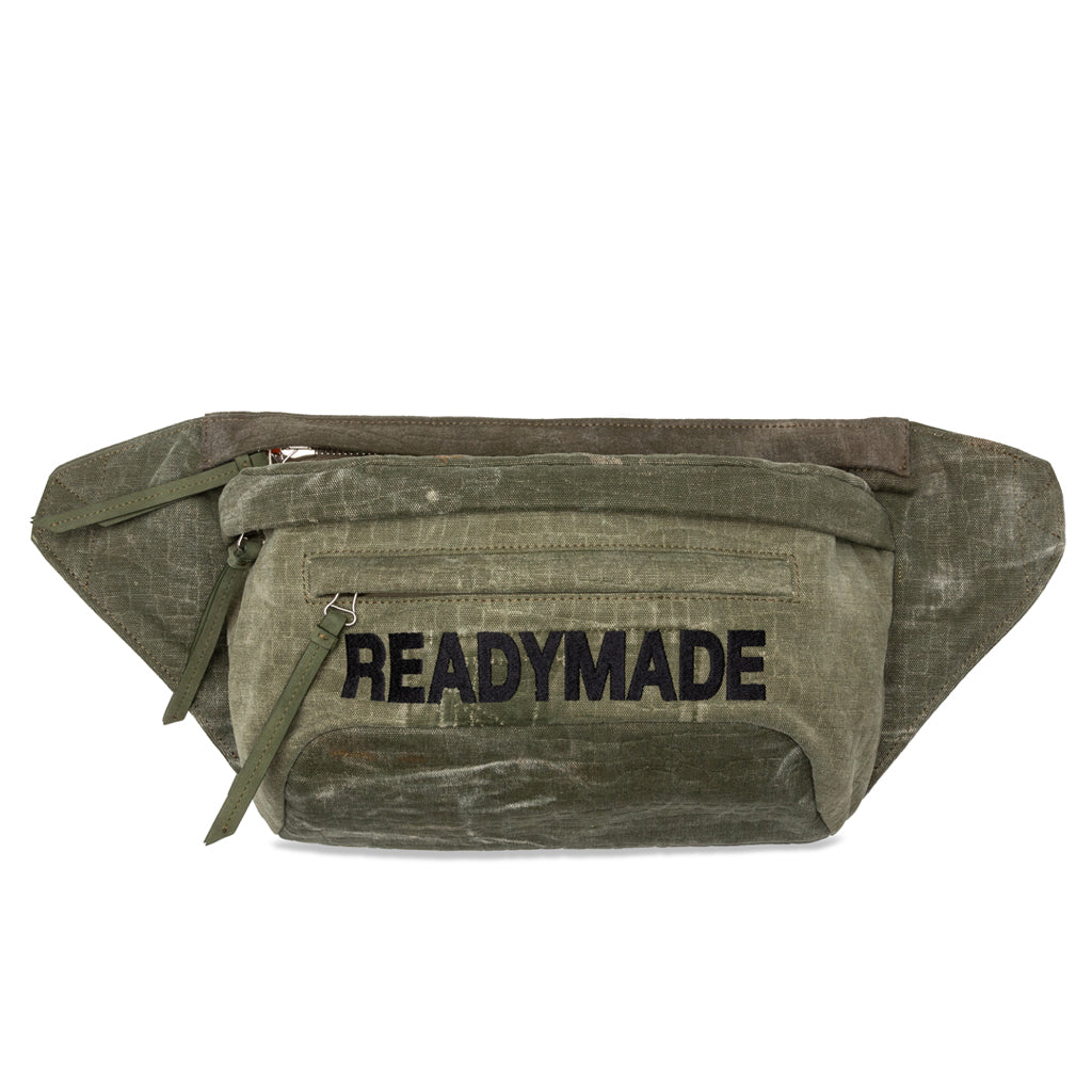 Readymade Embossed Logo Belt Bag - Green