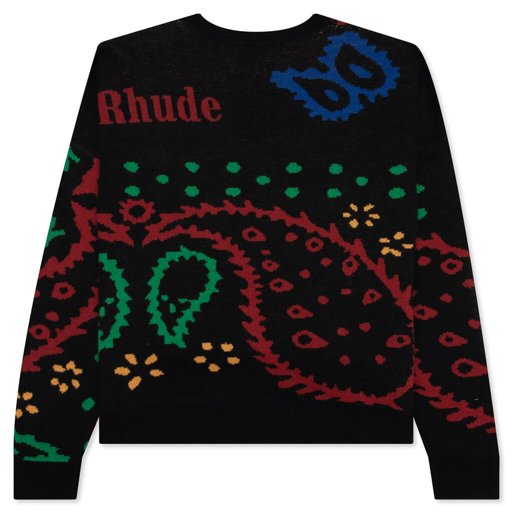 Rhude Palm Jacquard Crew Neck Jumper