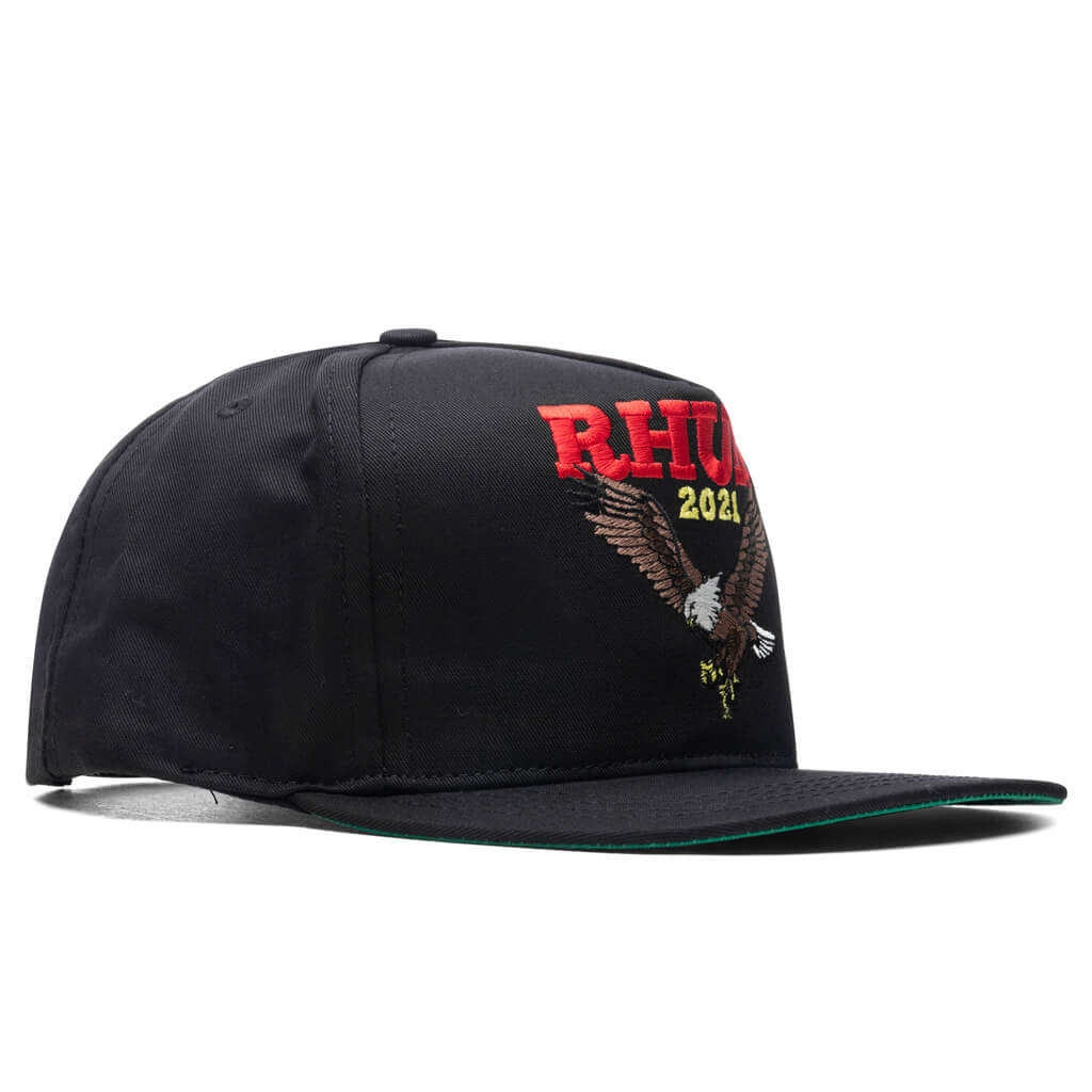 Eagle Logo Hat Black – Feature - Main Image