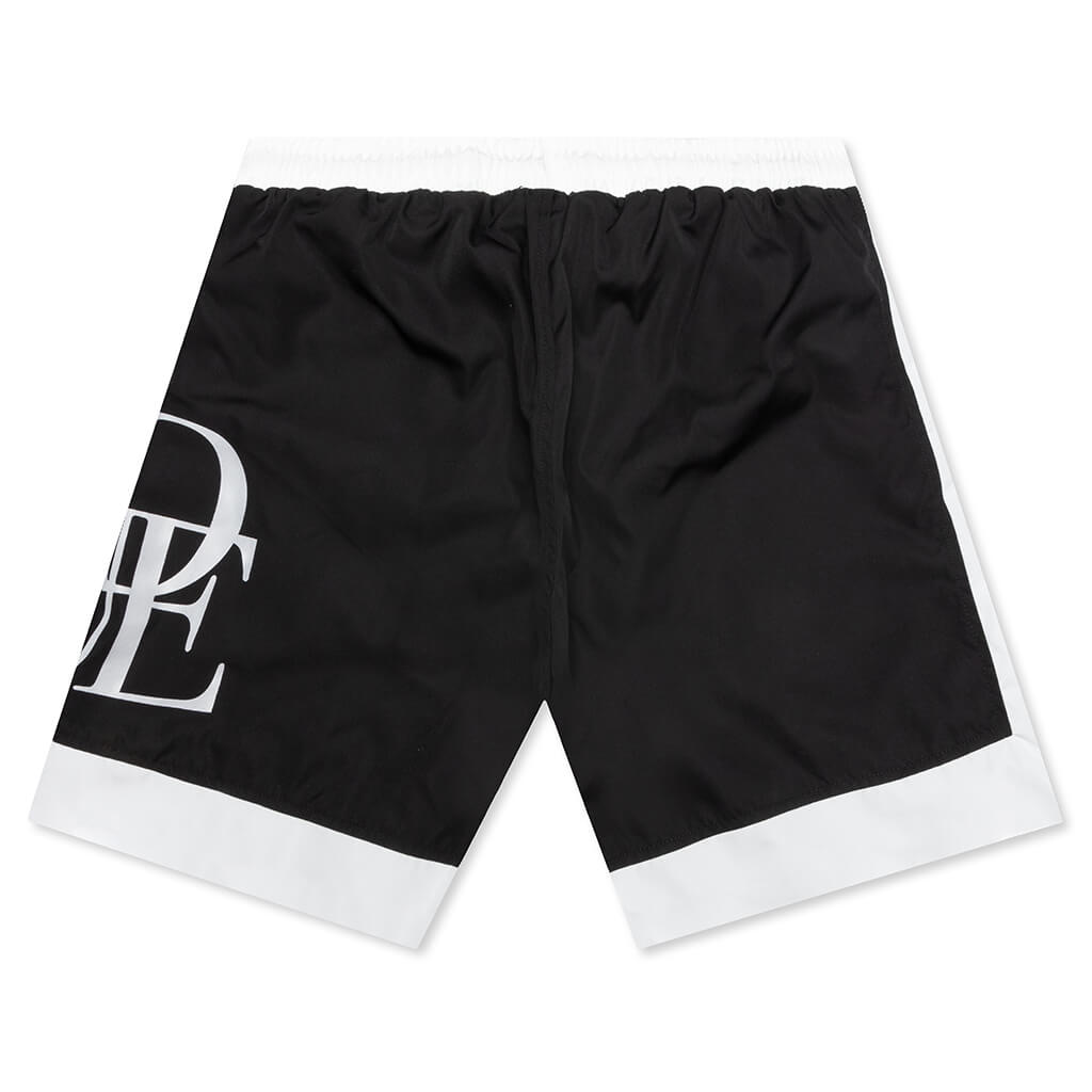 Side Logo Shorts - Black – Feature