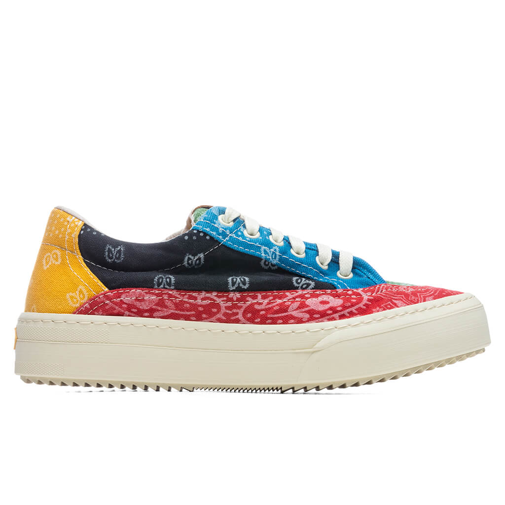 Red Bandana Women's Sneakers