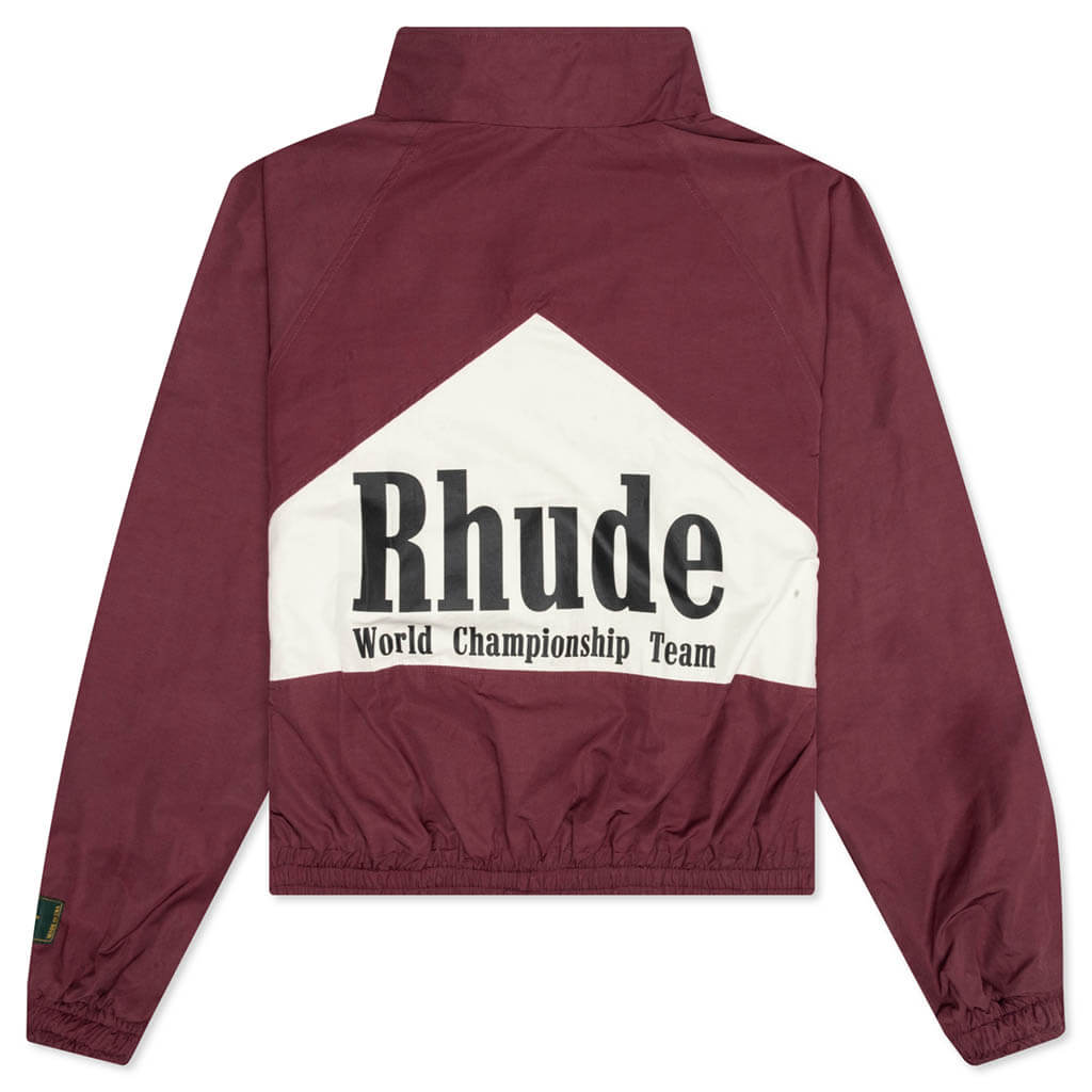 World Champions Jacket - Maroon/White – Feature