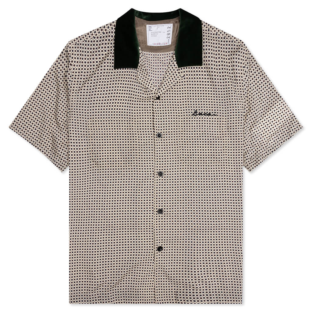 Komon Print Shirt - Off White