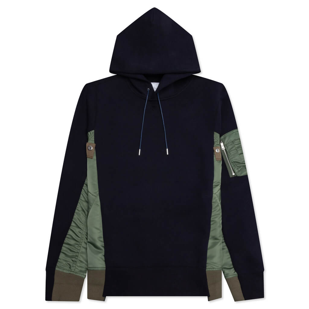 Sponge Sweat x MA-1 Hoodie 212 - Navy/Khaki