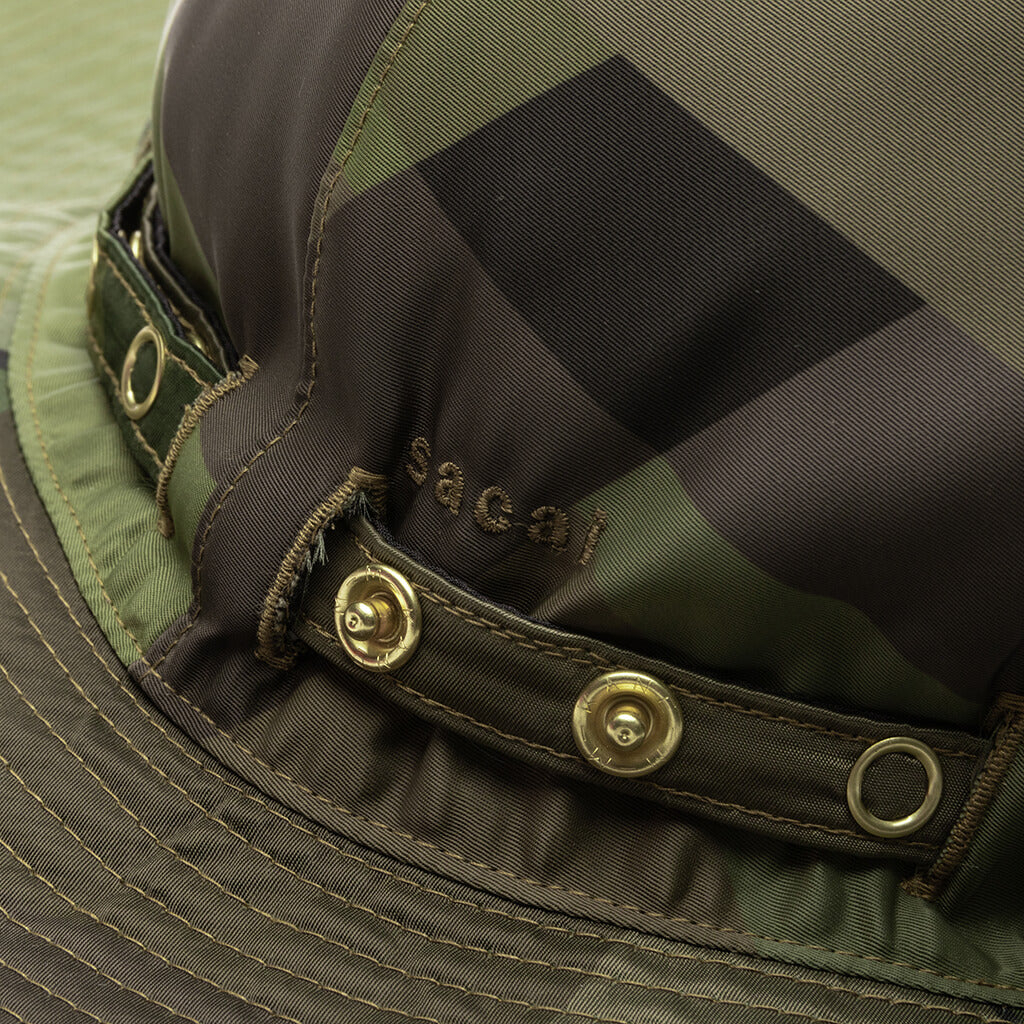 Sacai x Kaws Mountain Metro Hat - Camouflage – Feature