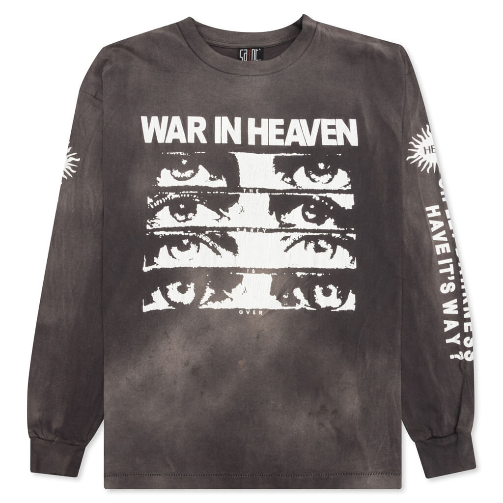 Eyes W.I.H L/S Tee - Black – Feature