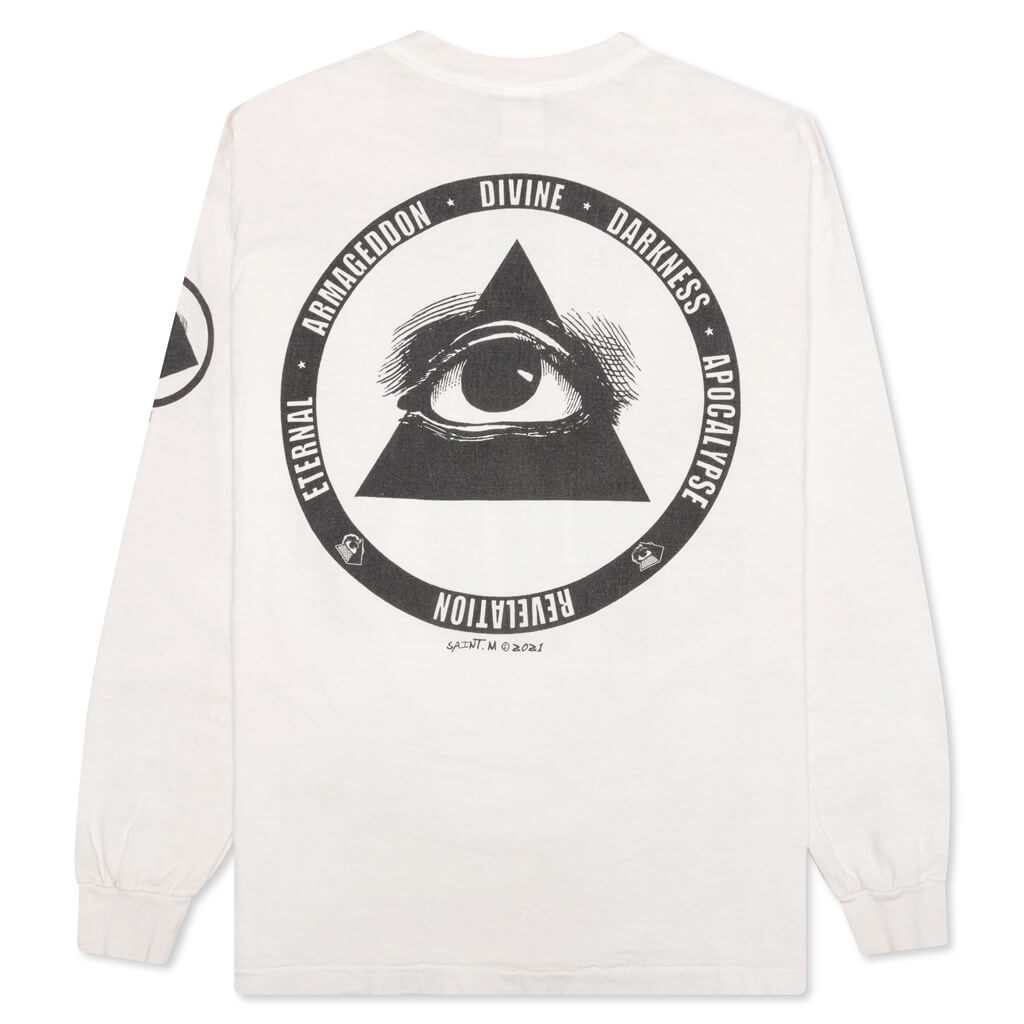 Sin L/S Tee - White